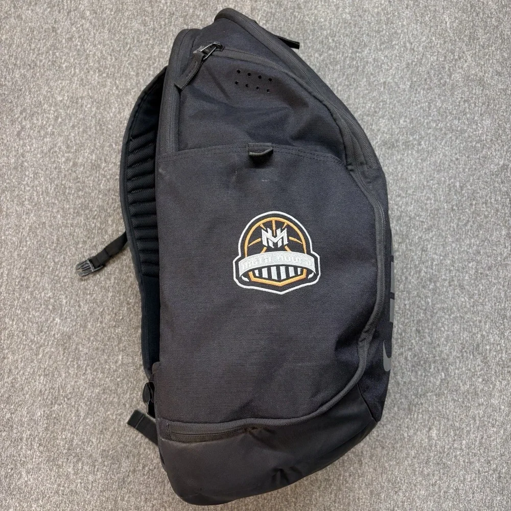 Nike Hoops Elite Pro Unisex Backpack Black Soccer School Travel Swoosh